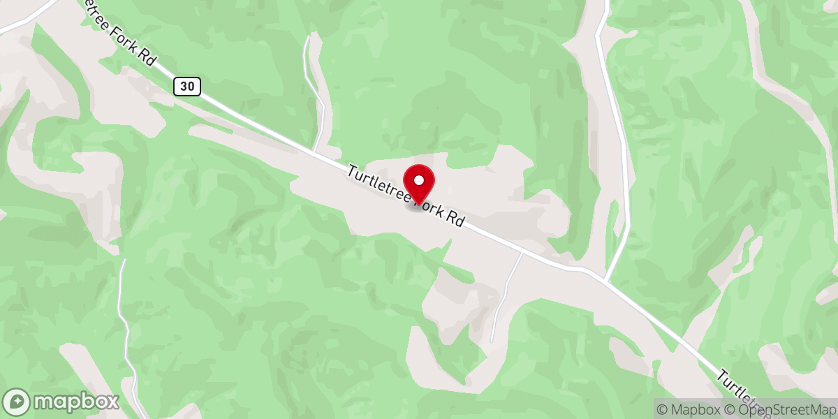 Map showing location of Meadow Valley Church