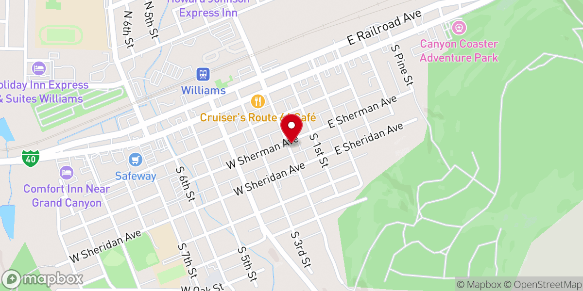 Map showing location of Community United Methodist Church