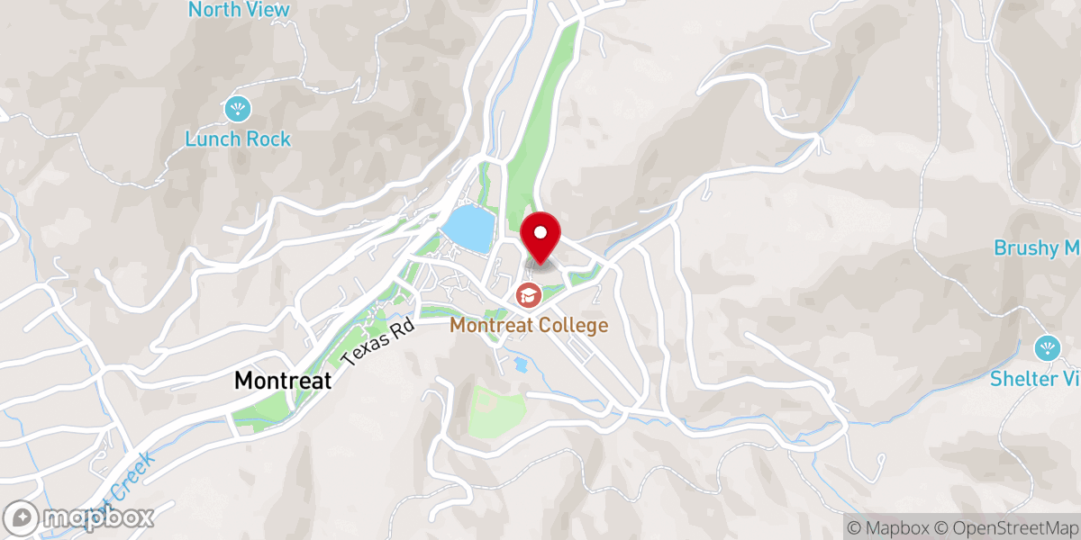 Map showing location of Graham Chapel
