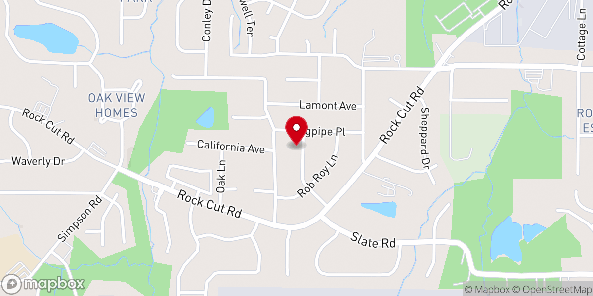 Map showing location of Vision of Hope Community Church Inc