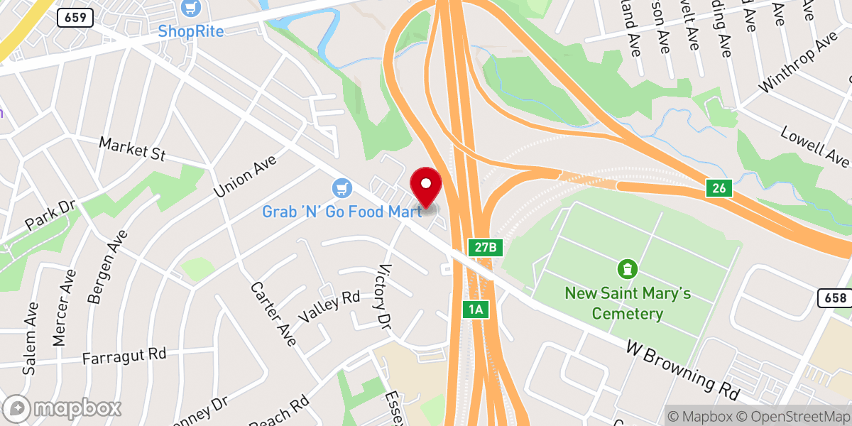 Map showing location of Saint Joachim Parish - Annunciation Church