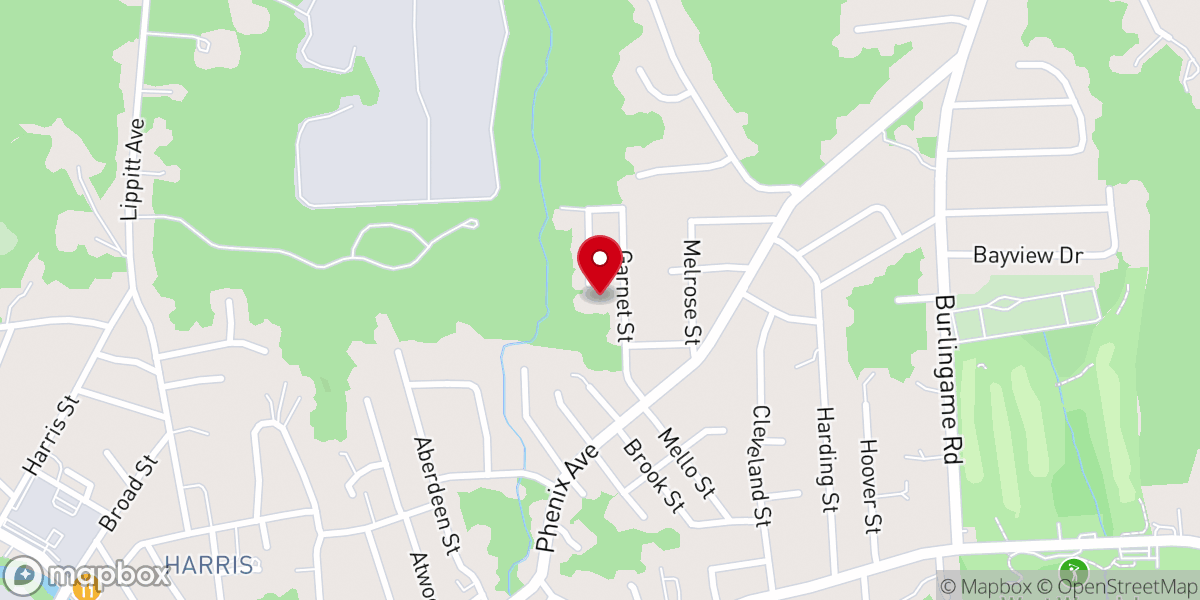 Map showing location of New England Fellowship Marriage Ministries