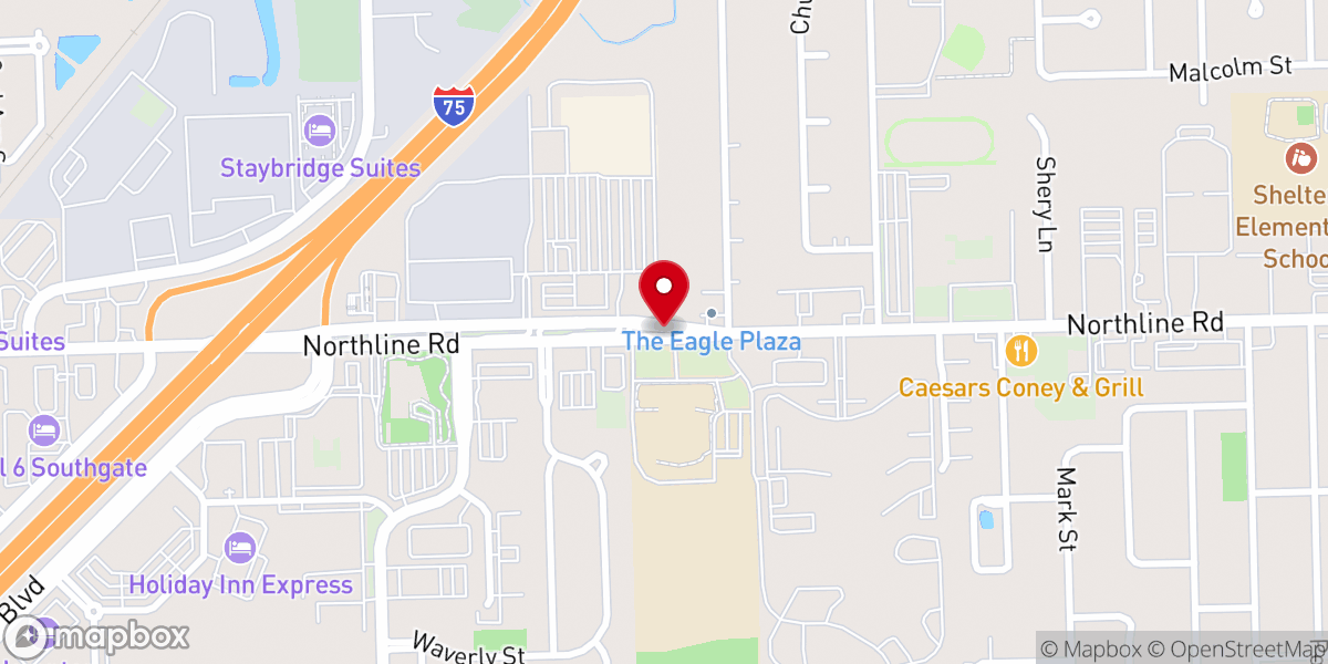 Map showing location of Catholic University Center