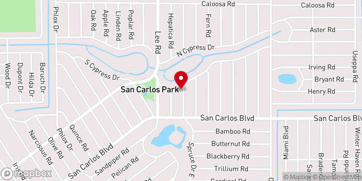 Map showing location of His Word Ministries