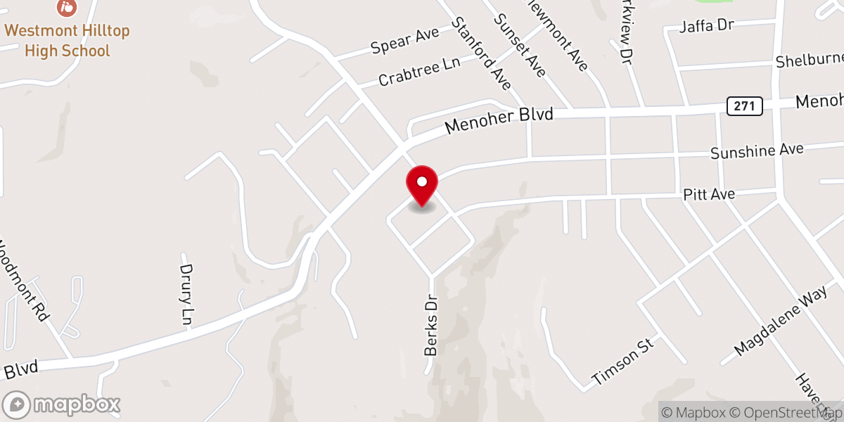 Map showing location of Grace Fellowship