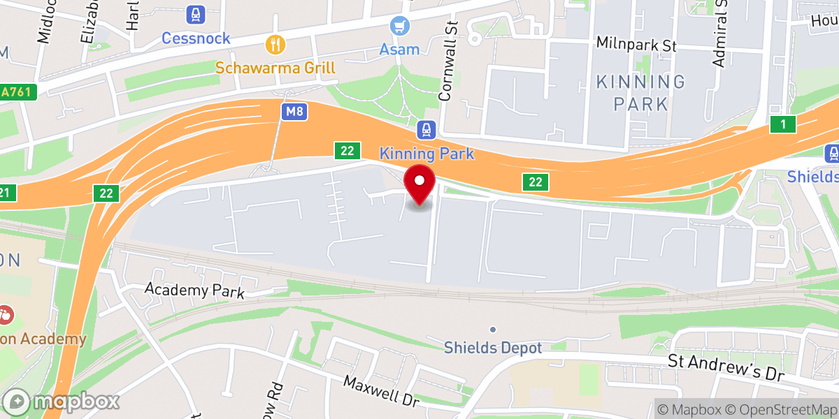 Map showing location of Jesus Praise International Church of God (JPIC)