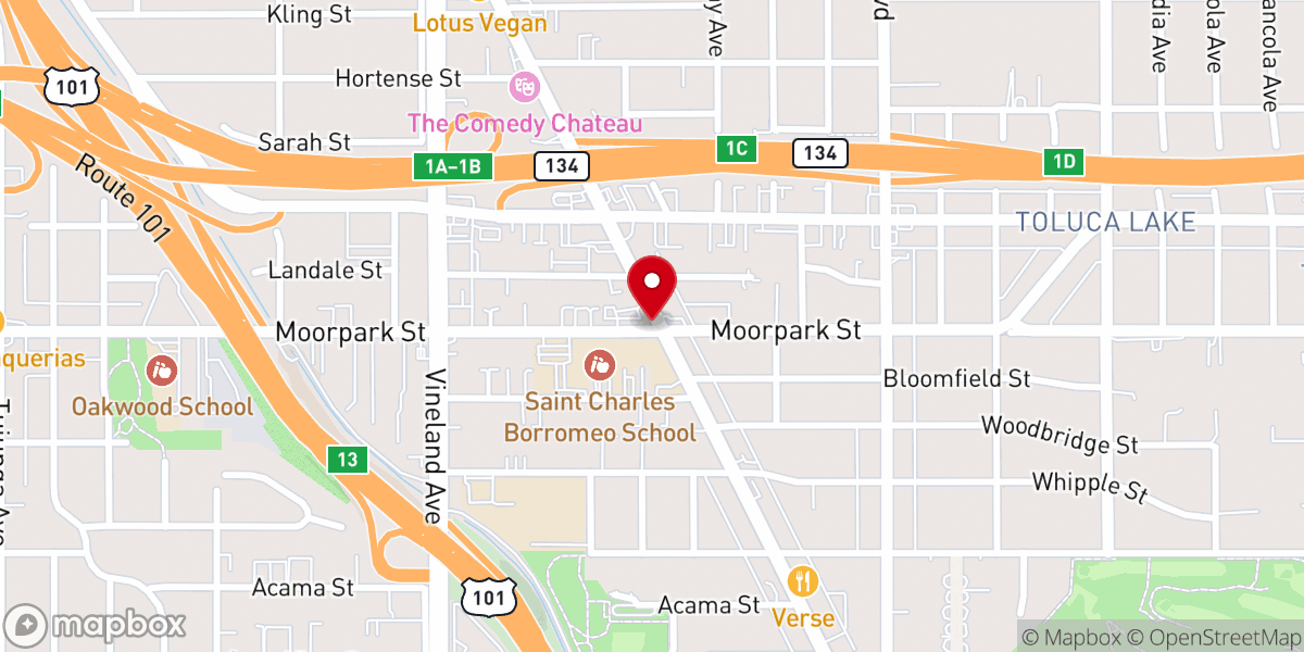 Map showing location of Our Lady of Hope Shrine