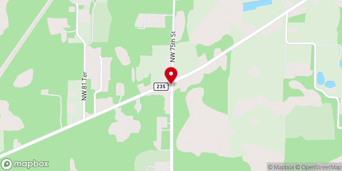 Map showing location of Banks Chapel COGIC