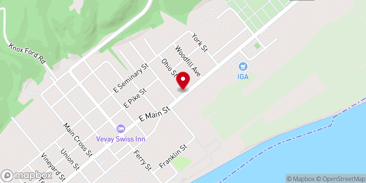 Map showing location of New Life Fellowship