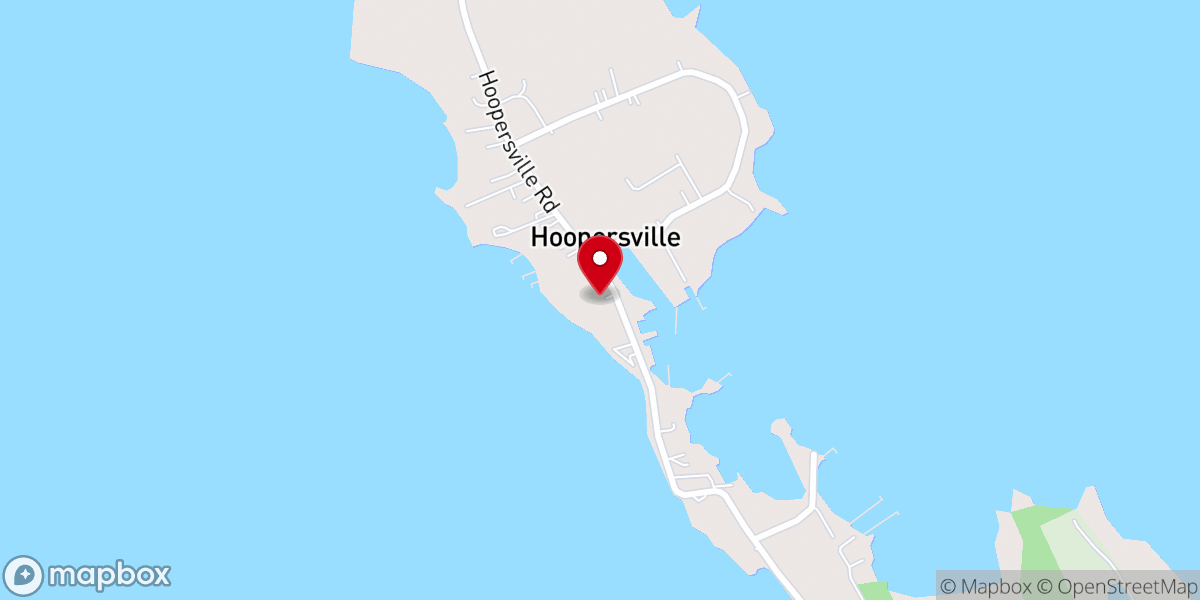 Map showing location of Hoopers Memorial Church