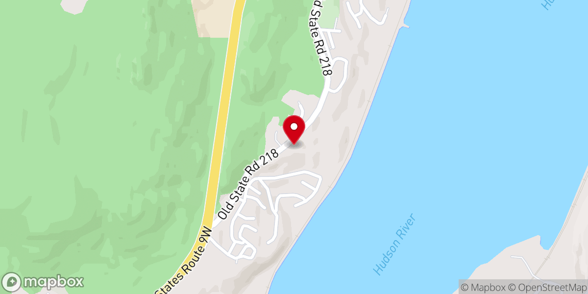 Map showing location of Grace Baptist Church