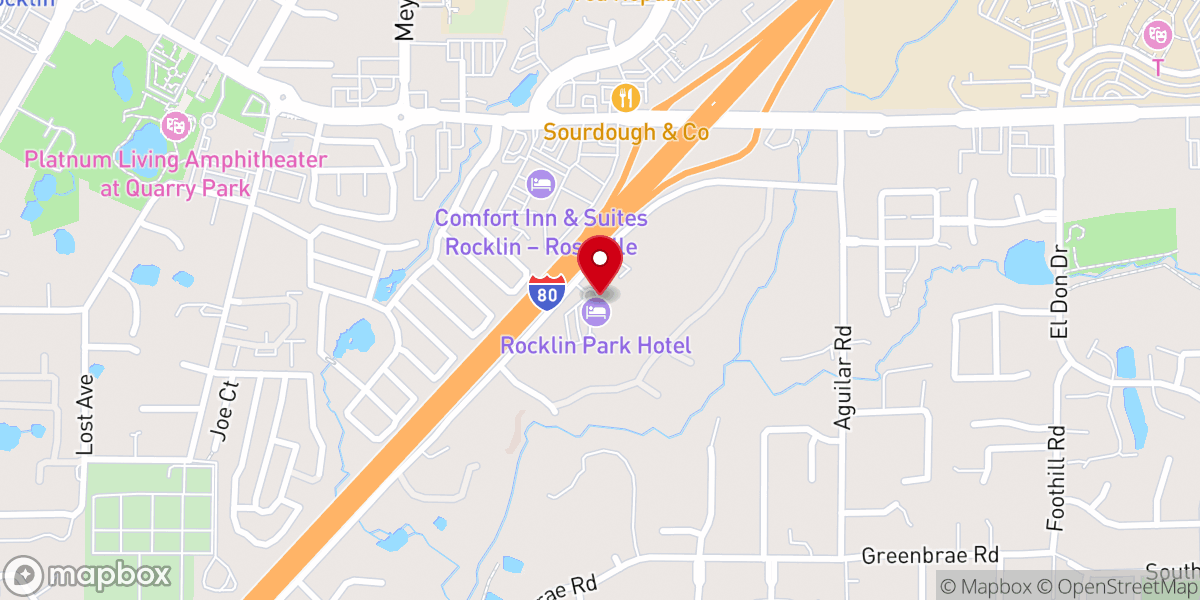 Map showing location of Foundry Bible Church