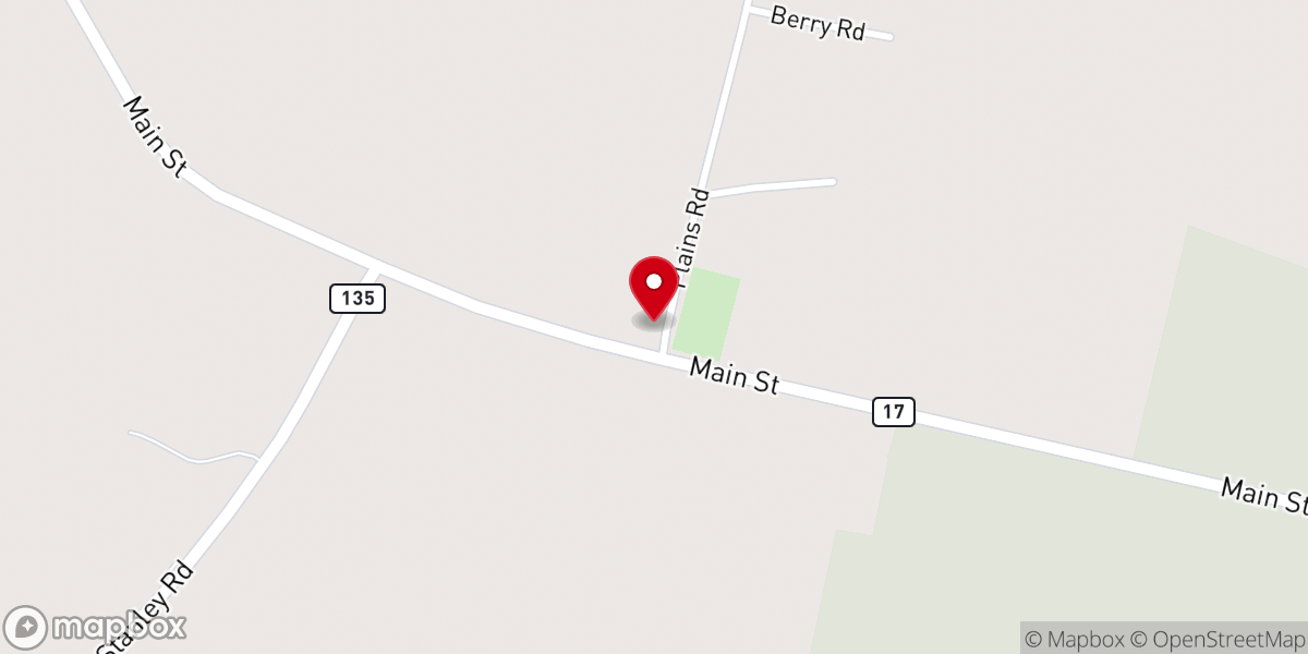 Map showing location of Jesse Lee Church