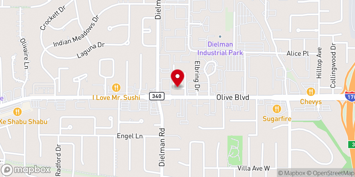 Map showing location of Good Shepherd Mission Development Corporation
