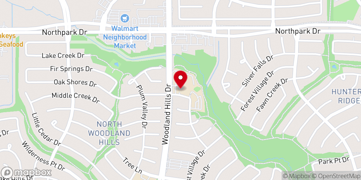 Map showing location of St. Martha's Faith Formation Campus