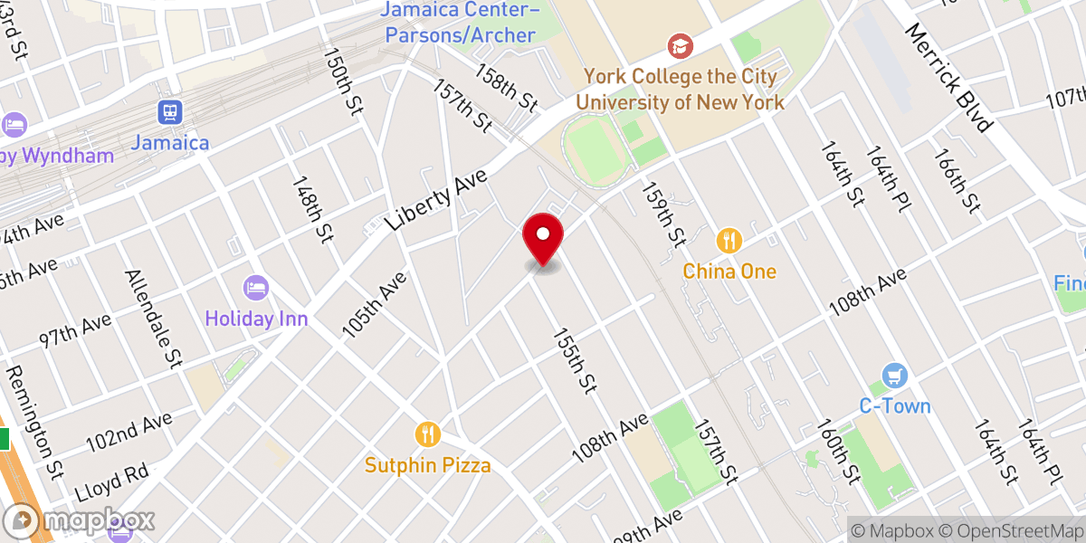 Map showing location of Redeemed Christian Church-God