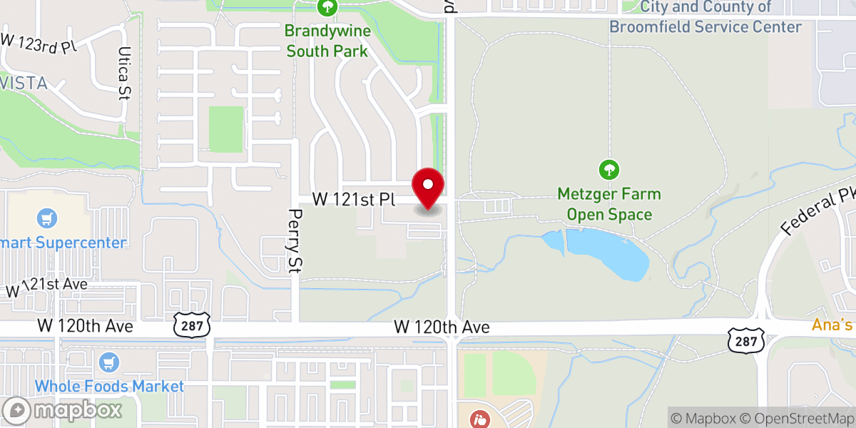 Map showing location of Cross of Christ Preschool and Kindergarten