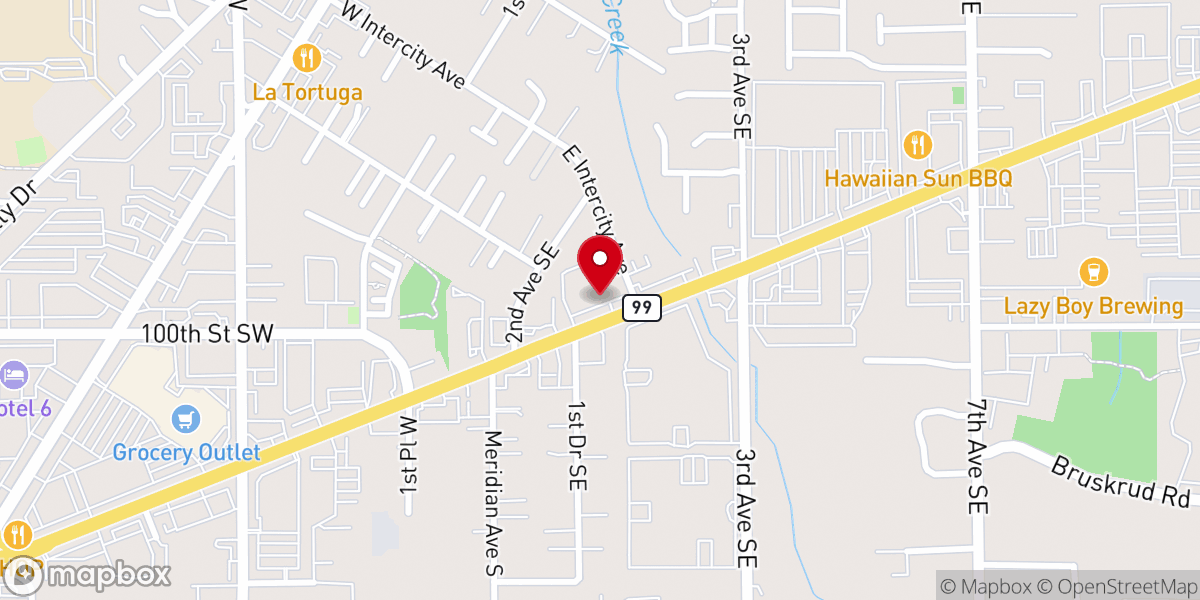 Map showing location of Joy Bringers Ministry