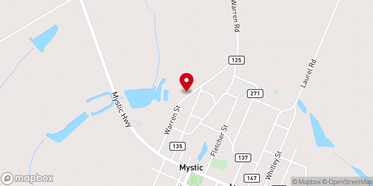 Map showing location of Turner Chapel A.M.E. Church