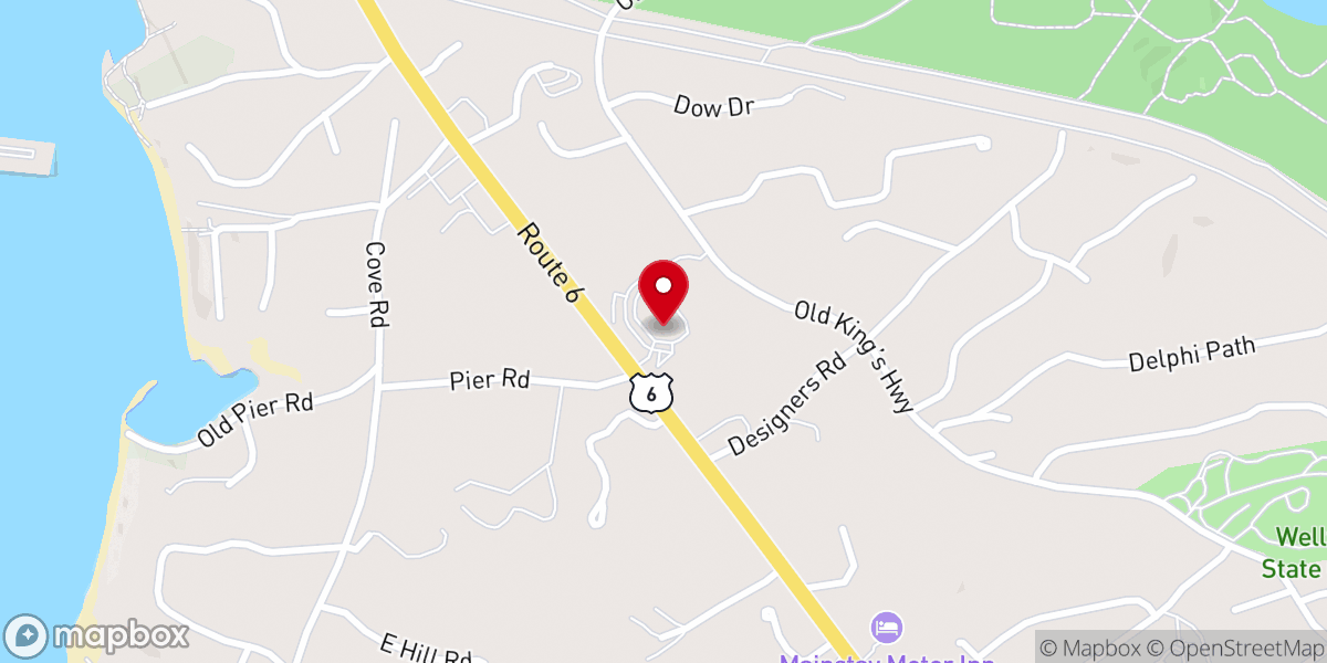 Map showing location of Our Lady of Lourdes Parish