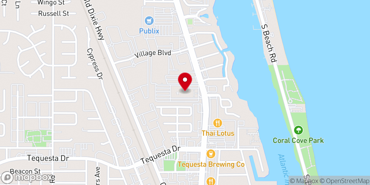 Map showing location of St Jude Religious Edu Office