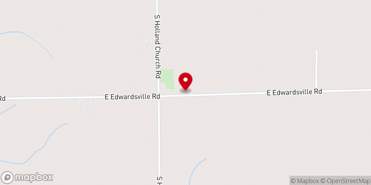 Map showing location of Grace Valley Christian Reformed Church