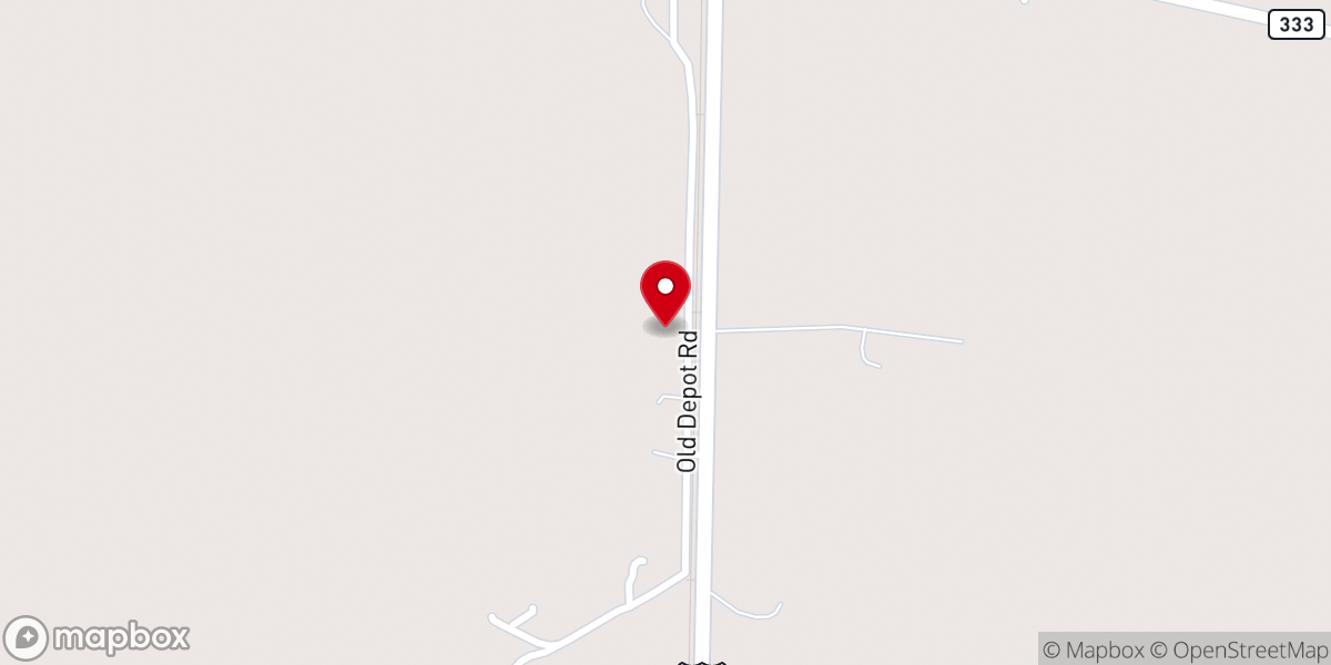 Map showing location of Thee Deliverance Church