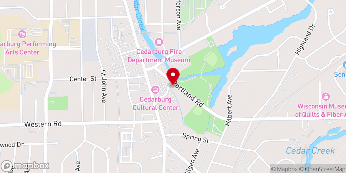Map showing location of New Life Church