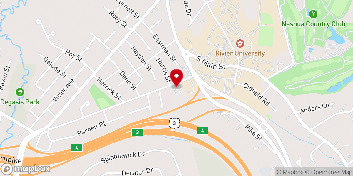 Map showing location of Christ Presbyterian Church
