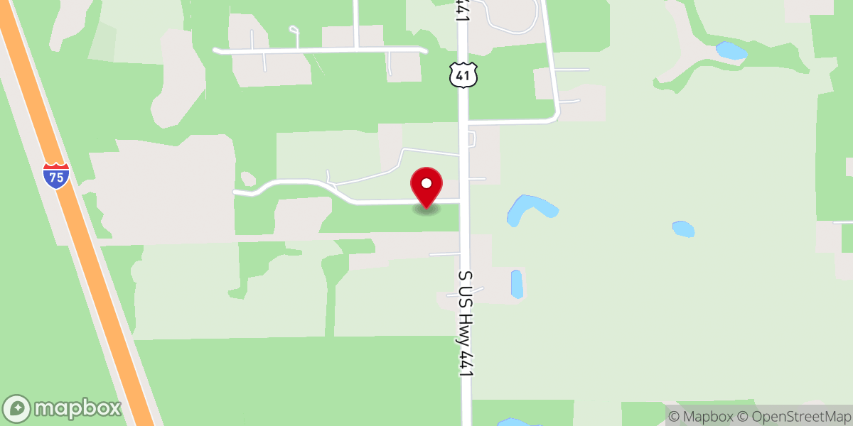 Map showing location of The Cross Church