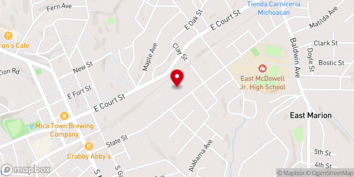 Map showing location of State Street Church of God