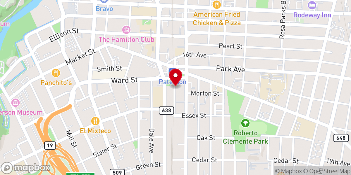 Map showing location of Centro De Avivamiento Emunah