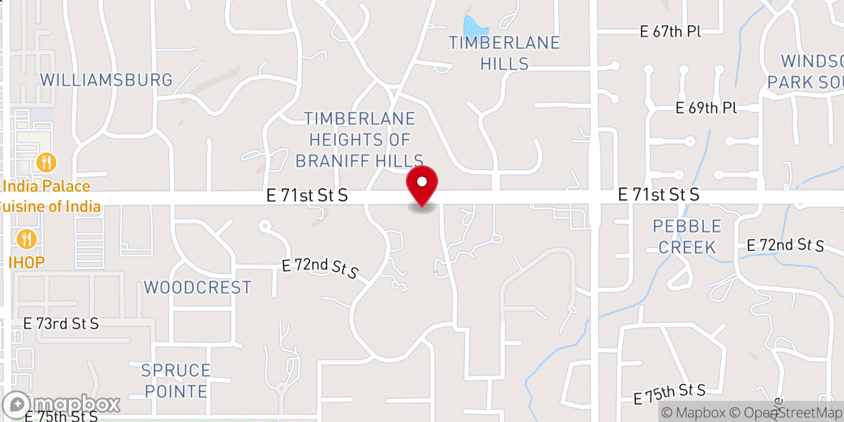 Map showing location of Shoemaker Family Foundation