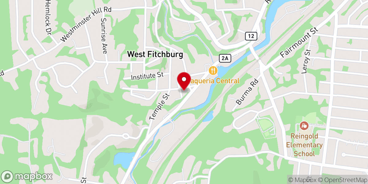 Map showing location of Hue Lam Meditation Center