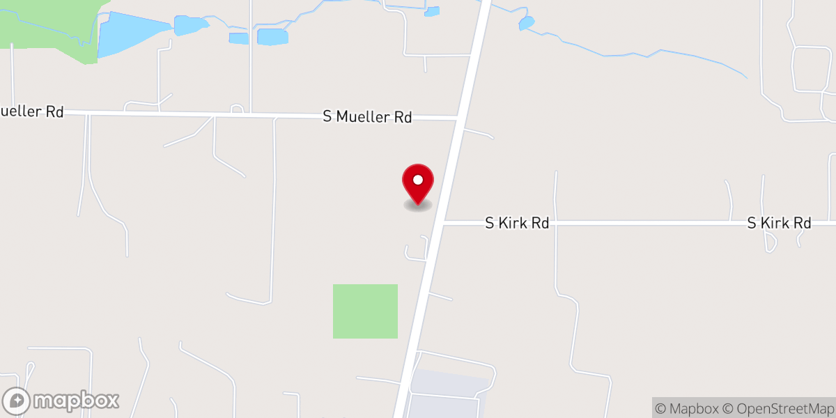 Map showing location of New Life Church Oregon City