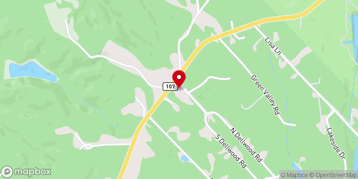 Map showing location of Mt Freedom Baptist Church