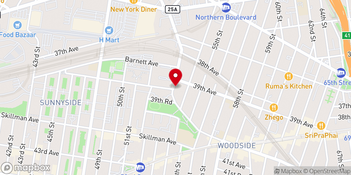 Map showing location of Jang Dae Hyun Presbyterian Church