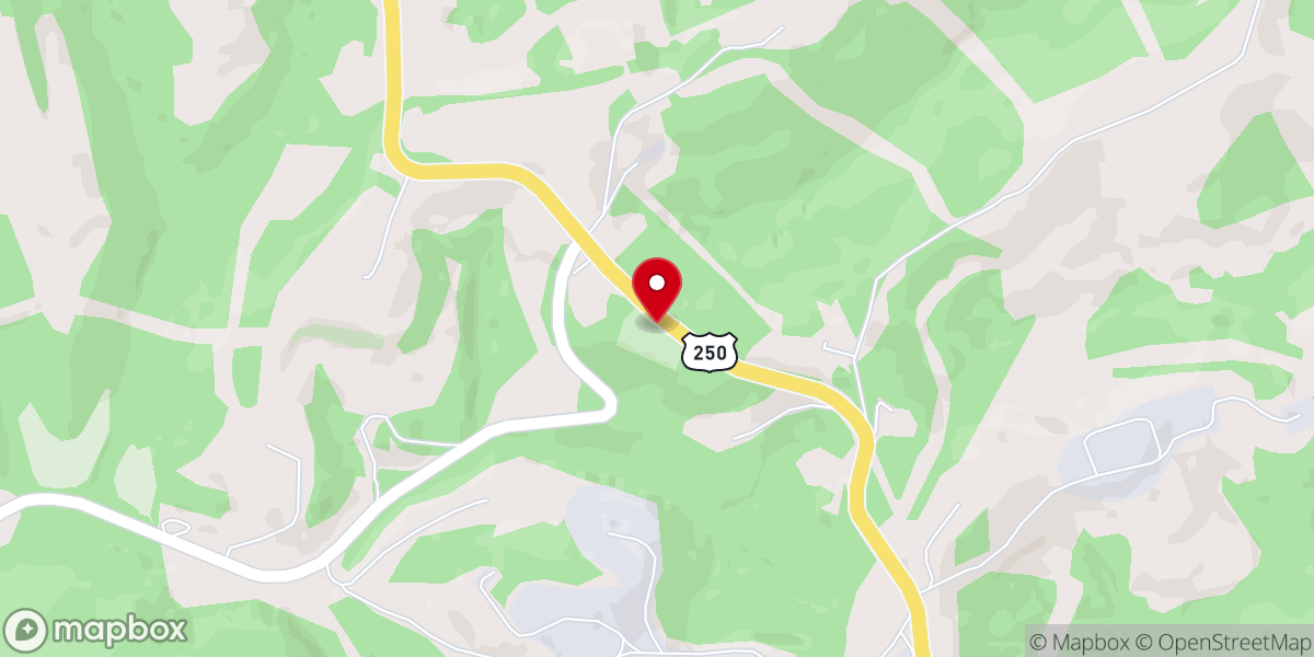 Map showing location of Beelers Station Christian Church