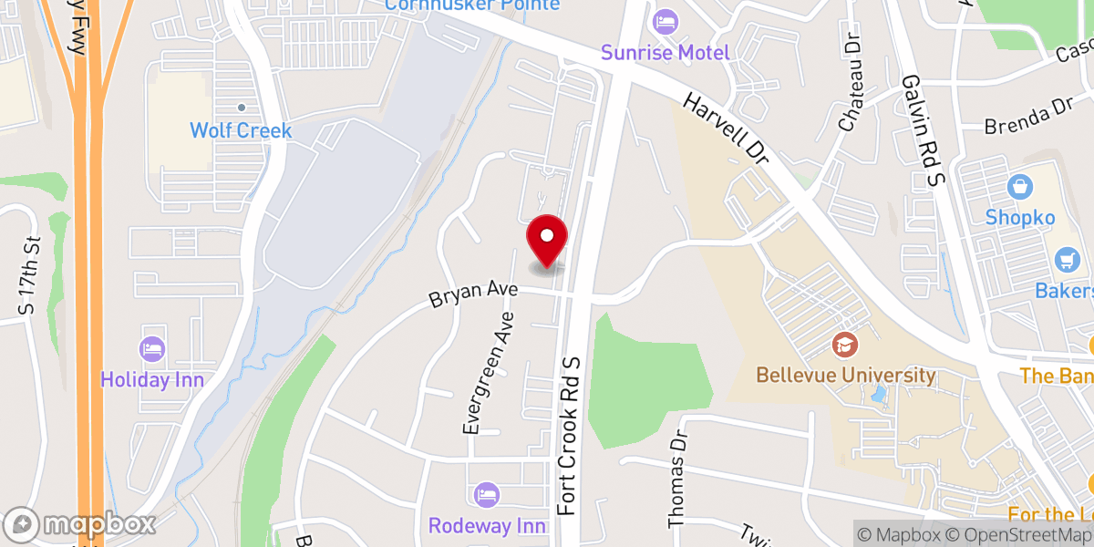 Map showing location of RCCG Winners Assembly