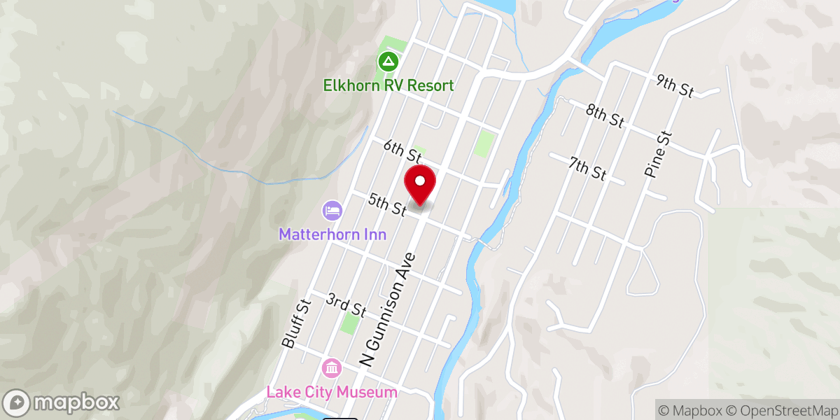 Map showing location of St James Episcopal Chapel