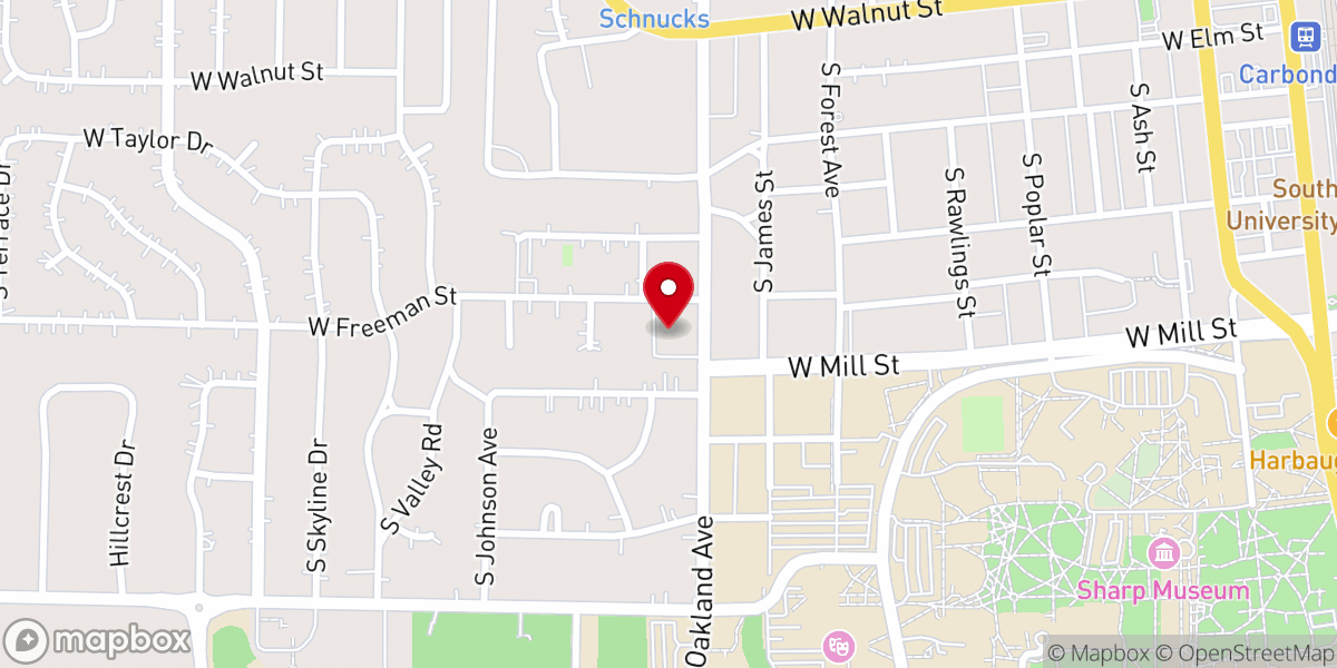 Map showing location of University Baptist Church -Good Samaritan - Food Pantry