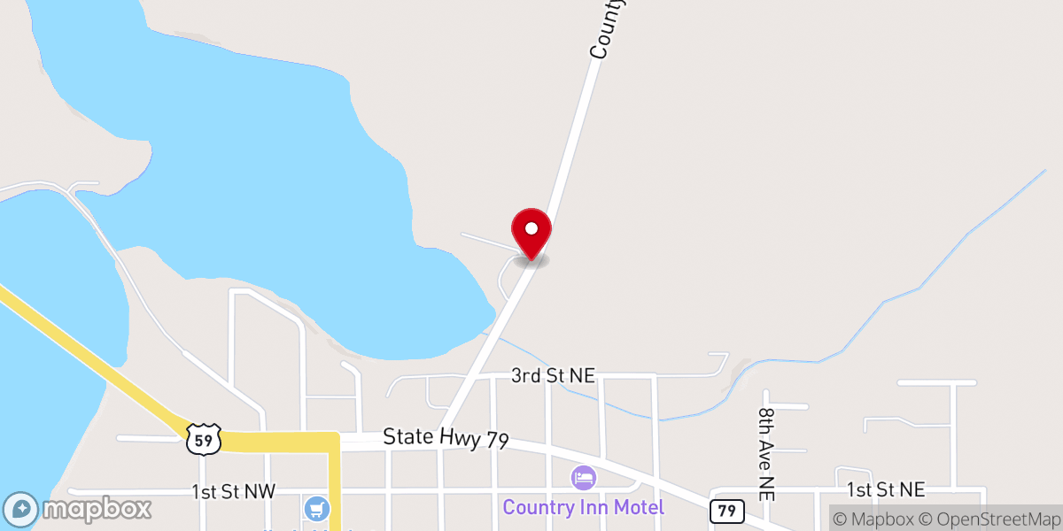 Map showing location of United Lutheran Church