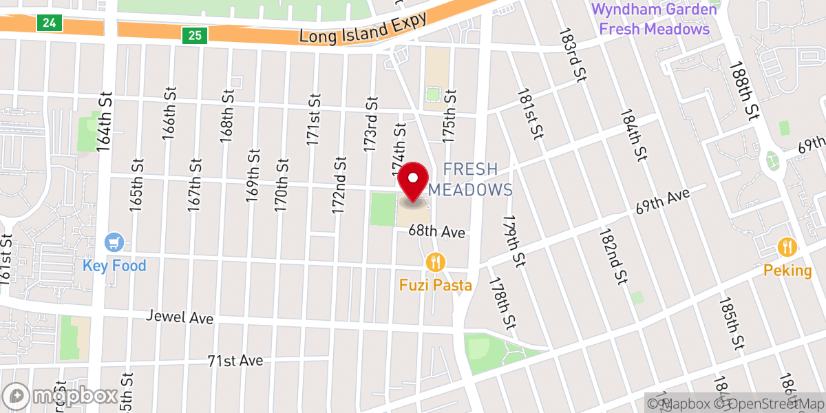 Map showing location of Reformation Presbyterian Church