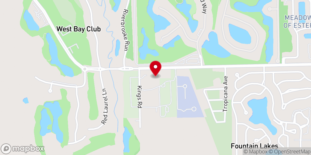 Map showing location of St Mary's Indian Orthodox Congregation Of Southwest Florida