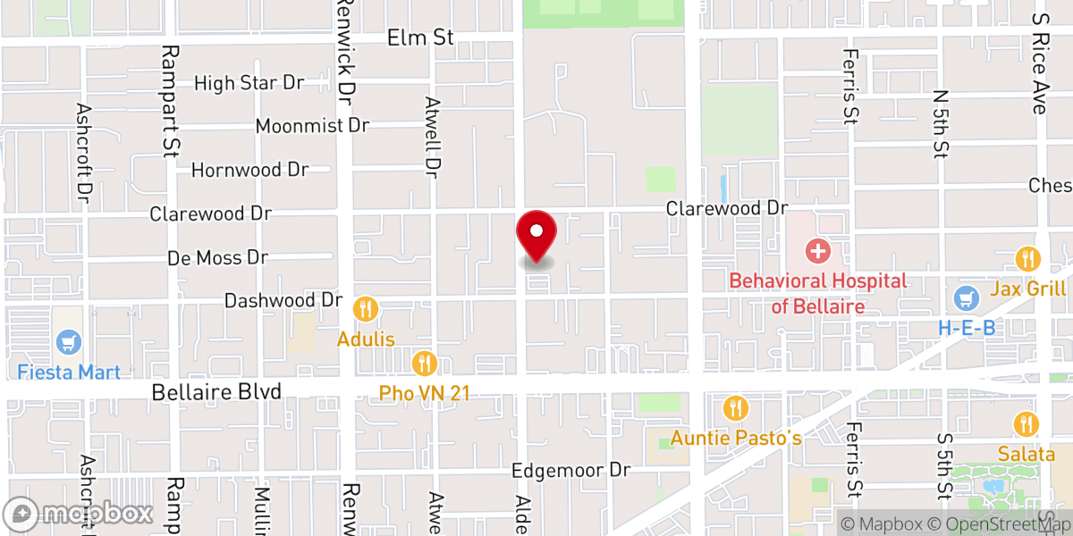 Map showing location of San Mateo Episcopal Church