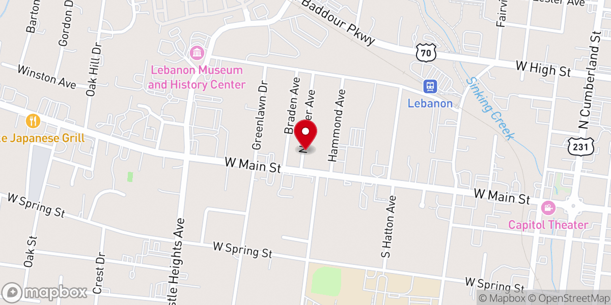 Map showing location of Amazing Grace International