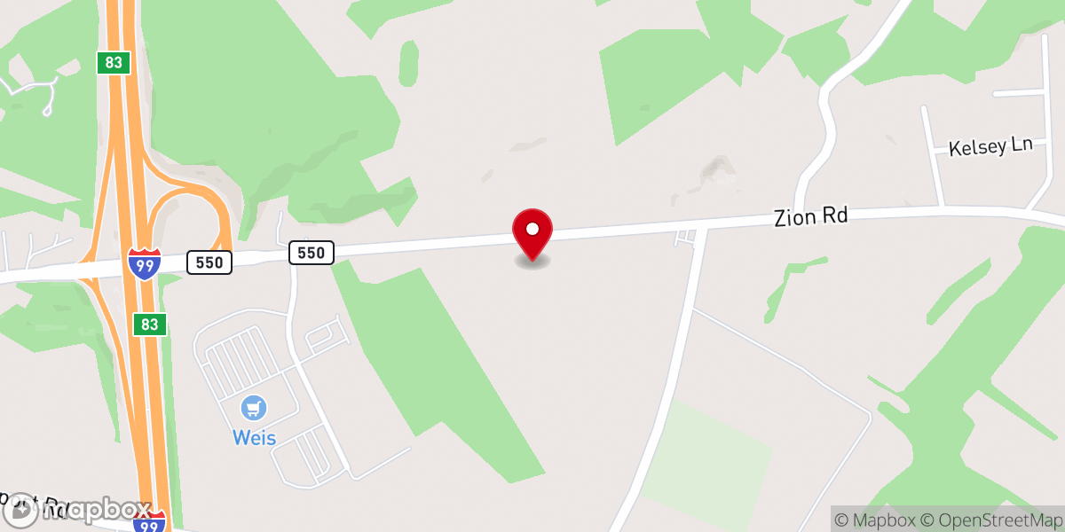 Map showing location of Watermark Church