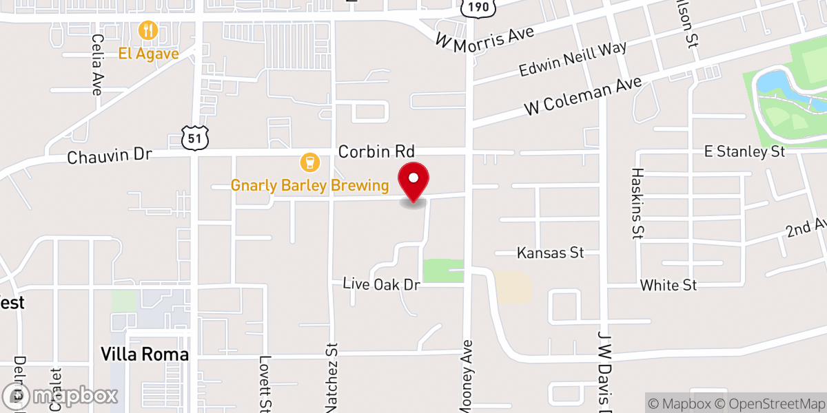 Map showing location of Hammond Emmanuel Seventh-day Adventist Church