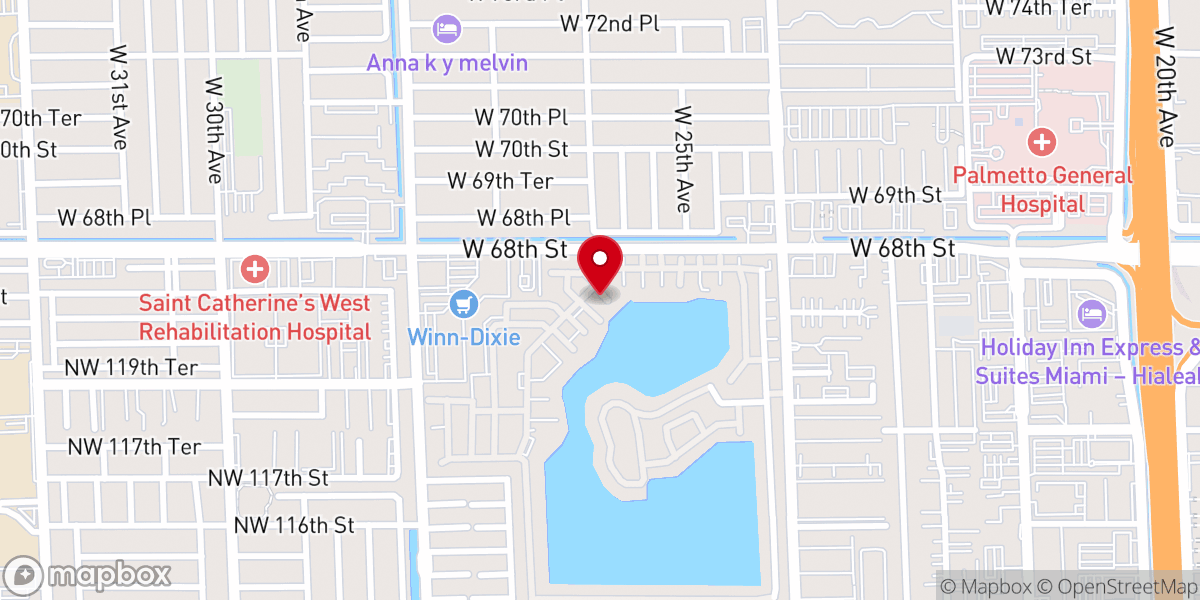 Map showing location of Sharon Orthodox Presbyterian