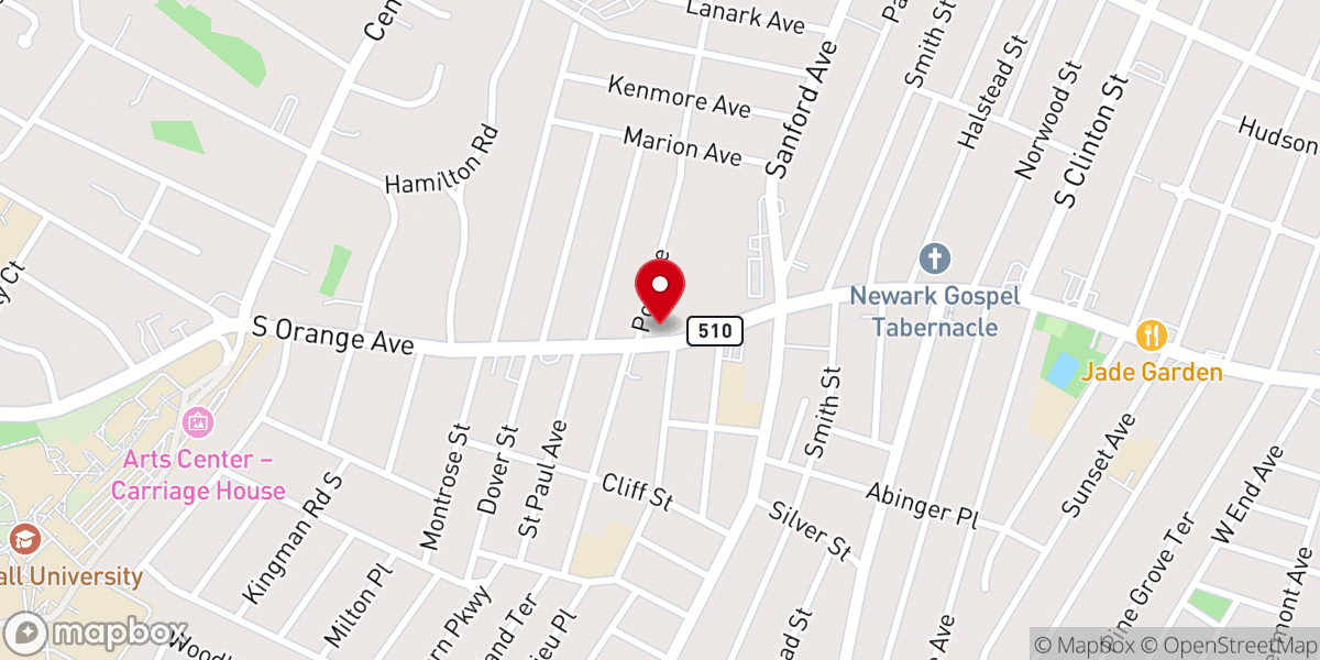 Map showing location of Christ Apostolic Church - Mount Joy